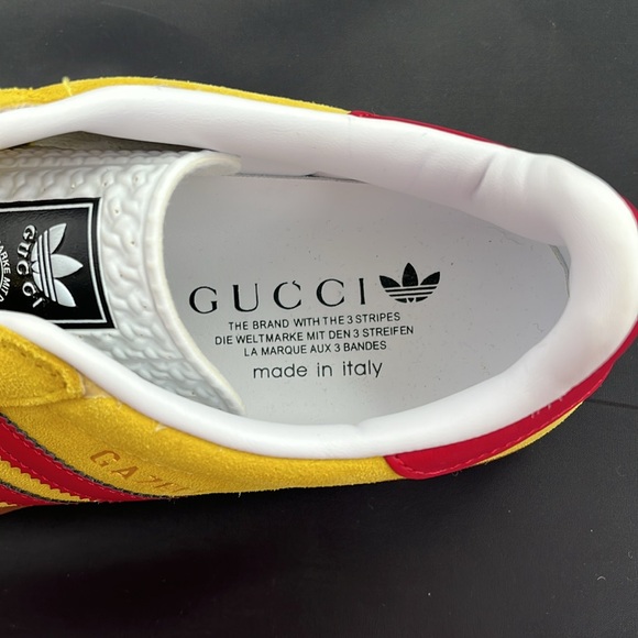 Gucci x Adidas Gazelle Mens sneakers size 8 - Picture 12 of 13